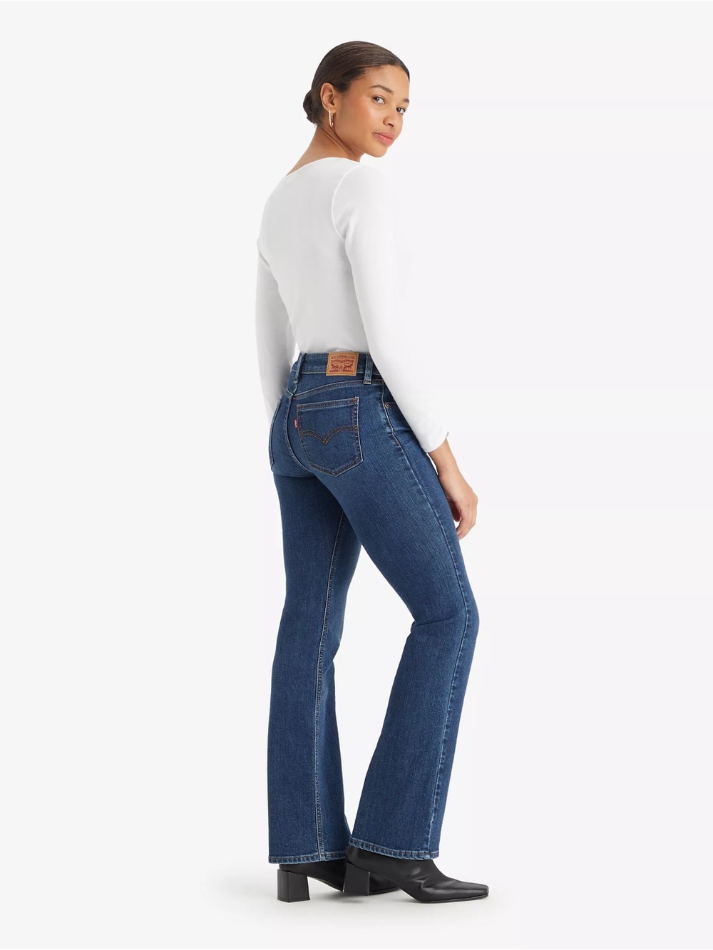 Levi's Women's Dark Blue Bootcut Jeans